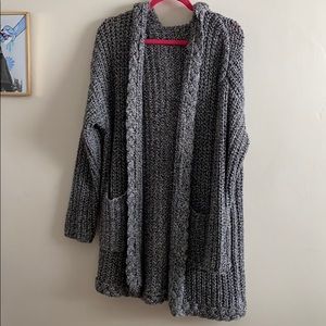Chunky over-sized cardigan